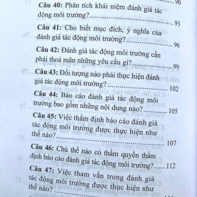 Hướng Dẫn Ôn Tập Luật Môi Trường