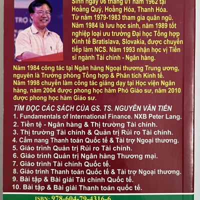 Sách - Giáo TRình Tài Chính - Tiền Tệ 2024