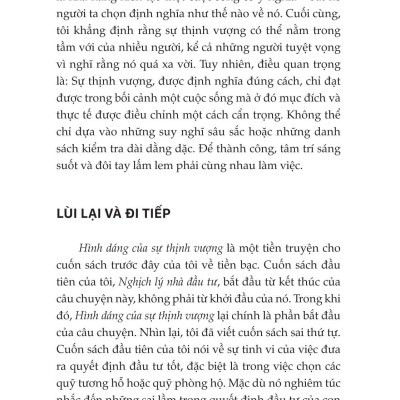 Hình Dáng Của Sự Thịnh Vượng - Lựa Chọn Đúng Quan Trọng Hơn Nỗ Lực