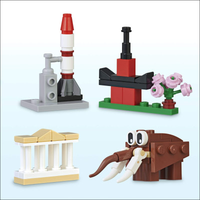 LEGO Epic History: Includes Four Exclusive LEGO Mini Models (Lego Book & Toy)