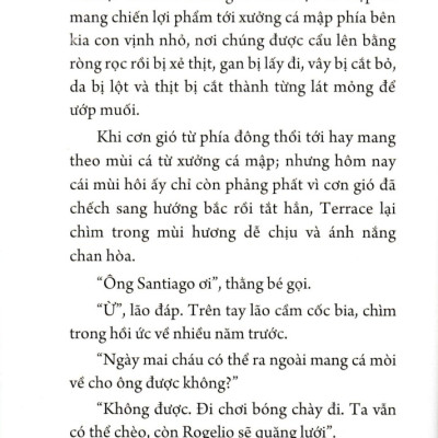 Ông Già Và Biển Cả (Sbooks) 
