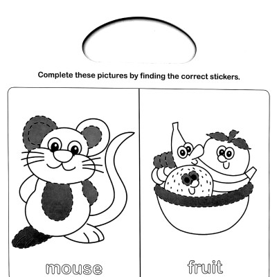 Early Learning First Words - Sticker Activity