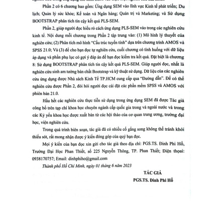 Ứng Dụng Mô Hình Cấu Trúc Tuyến Tín PLS-SEM Vào Nghiên Cứu Kinh Tế Lý Thuyết Và Thực Tiễn_KT