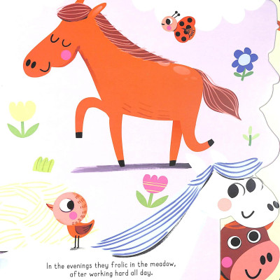 Learning Tab Book: Farm