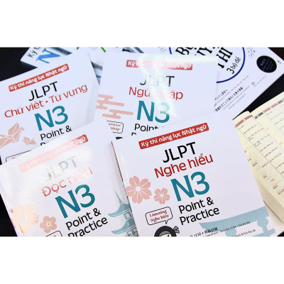 Kỳ thi năng lực Nhật ngữ: Point & Practice N3 - Đọc hiểu (NXB Trẻ)