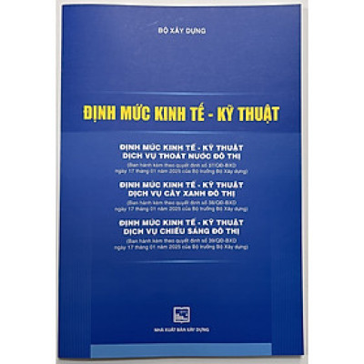 Sách - Định Mức Kinh Tế - Kỹ Thuật