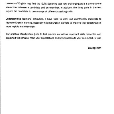 The Best Preparation For IELTS Speaking (Kèm CD)