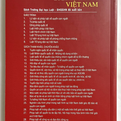 Sách - Giáo trình Luật hiến pháp Việt Nam (Tái bản lần thứ nhất)