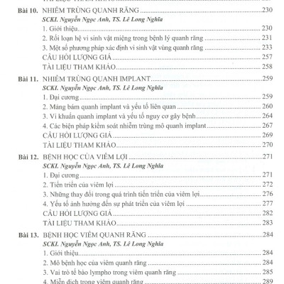 Lâm Sàng Bệnh Quanh Răng Và Implant Nha Khoa - Tập 1 (Sách Dùng Cho Sinh Viên Răng Hàm Mặt)