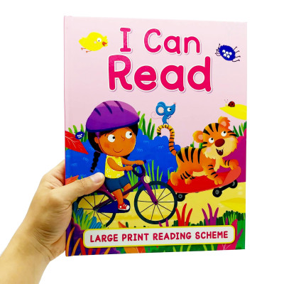 I Can Read - Large Print Reading Scheme (Pink Cover)