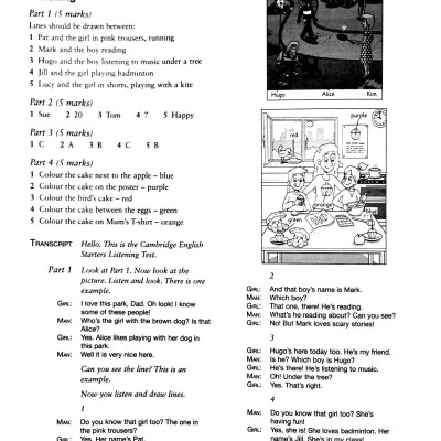 Cambridge English Young Learners 2 for Revised Exam from 2018 Starters Answer Booklet: Authentic Examination Papers