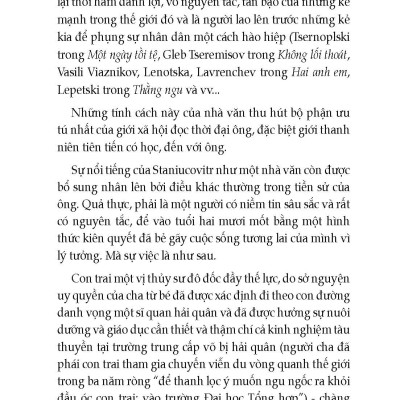 Một Cuộc Chạy Trốn - Tuyển tập truyện ngắn Nga - Tác giả Constantin Staniukovic; Thúy Toàn tuyển dịch