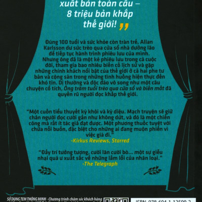 Ông Trăm Tuổi Trèo Qua Cửa Sổ Và Biến Mất (Tái Bản Mới Nhất)