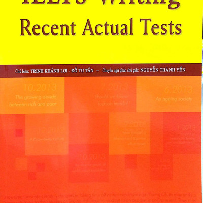 IELTS Writing Recent Actual Tests (Không CD)