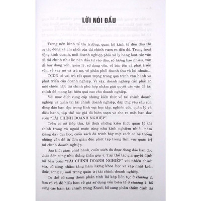 Tài Chính Doanh Nghiệp ( Tái Bản Lần Thứ 2)