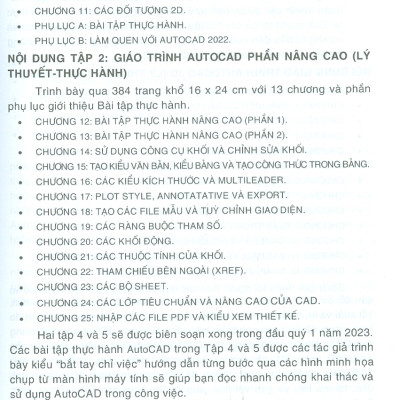 Giáo Trình Autocad 3D - Lý Thuyết & Thực Hành