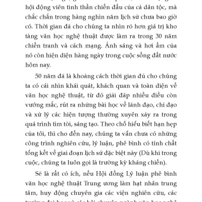 30 Năm Văn Học Kháng Chiến (1945-1975)