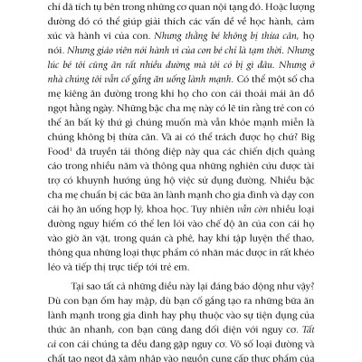 Giúp Con Nói “Không” Với Đường