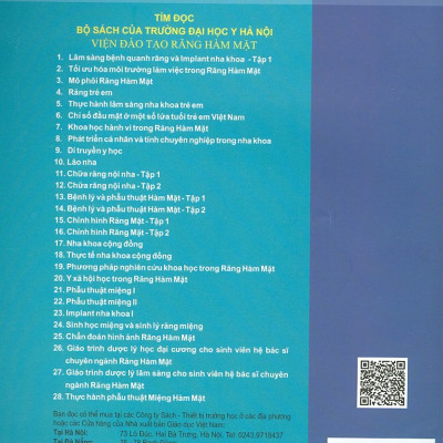 Lâm Sàng Bệnh Quanh Răng Và Implant Nha Khoa - Tập 1 (Sách Dùng Cho Sinh Viên Răng Hàm Mặt)