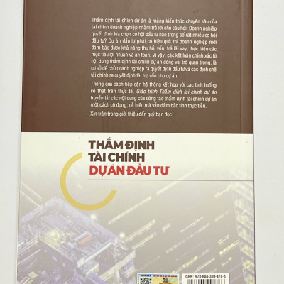 Sách Thẩm Định Tài Chính Dự Án Đầu Tư 