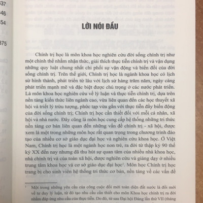 Giáo Trình Chính Trị Học
