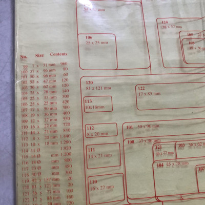 BỘ 2 XẤP NHÃN DÁN, GHI CHÚ, GHI TÊN DECAL NO.109