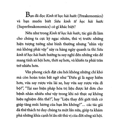 Siêu Kinh Tế Học Hài Hước (Tái Bản) (Tặng Cây Viết Galaxy)