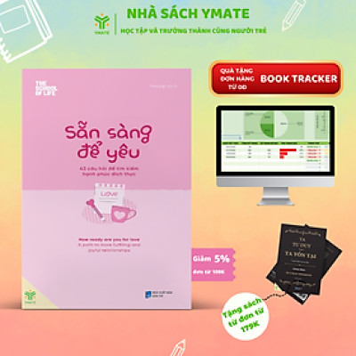 [Combo 3 cuốn]- Sách Tâm Sự Về Tình Yêu + Sẵn Sàng Để Yêu + Tình Yêu Cũng Cần Phải Học- YMATE
