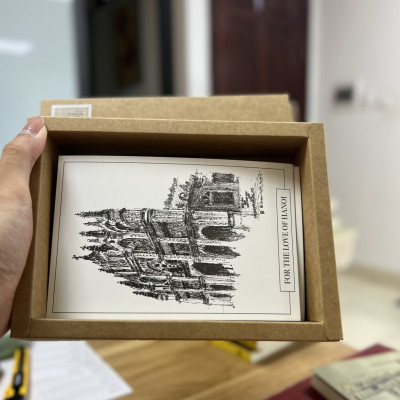 Combo Vì tình yêu Hà Nội (For the love of Hanoi) + Postcard