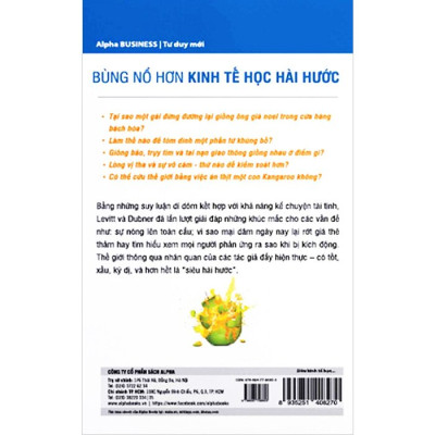 Siêu Kinh Tế Học Hài Hước - ALP, Steven D. Levitt, Stephen J. Dubner
