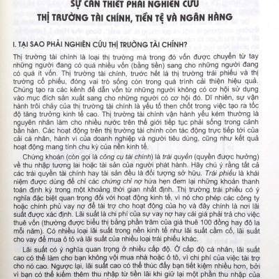 Tiền Tệ Ngân Hàng Và Thị Trường Tài Chính