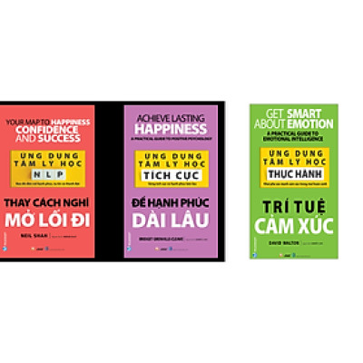 Bộ 3 Cuốn Ứng Dụng Tâm Lý Học - Để Hạnh Phúc Dài Lâu/Thay Cách Nghĩ Mở Lối Đi/Trí Tuệ Cảm Xúc