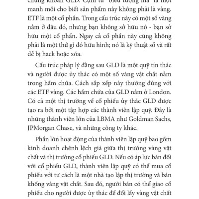 Cách Nhìn Mới Về Vàng - The New Case For Gold