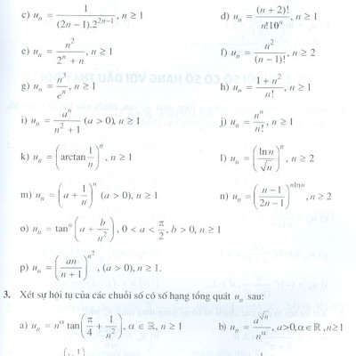 Bài Tập Toán Học Cao Cấp - Tập 3 - Chuỗi Và Phương Trình Vi Phân