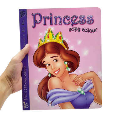 Princess Copy Colour: Princess And The Pea