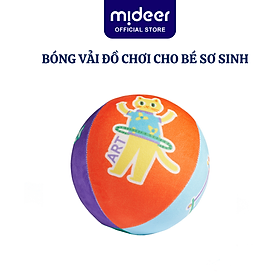 Bóng vải đồ chơi cho bé sơ sinh Mideer Silent Bouncy Ball