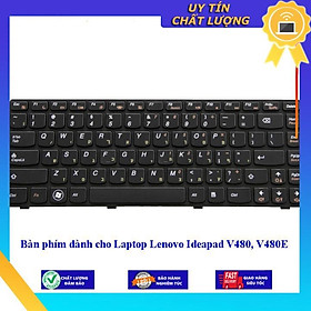 Bàn phím dùng cho Laptop Lenovo Ideapad V480 V480E - Hàng Nhập Khẩu New Seal