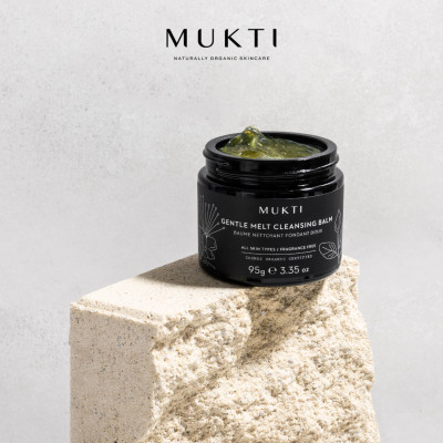 Sáp Rửa Mặt Sạch Sâu Làm Dịu Da Mukti Gentle Melt Cleansing Balm 95g