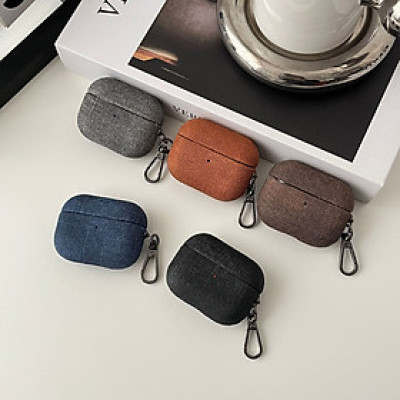 Ốp Vải Jean cho Airpods 3 / Airpods Pro 2 / Airpods 4 - Hàng Chính Hãng