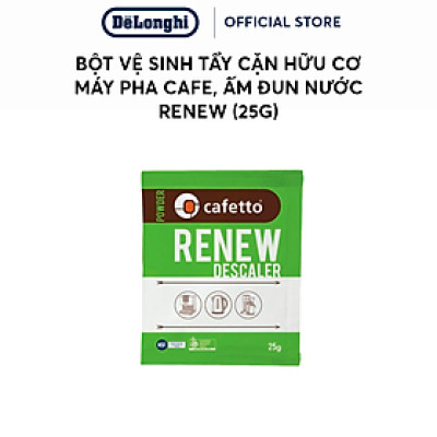 Bột vệ sinh tẩy cặn hữu cơ dành cho máy pha cafe, ấm đun nước Renew (25g) - Hàng chính hãng