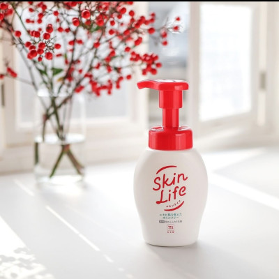 Sữa Rửa Mặt Tạo Bọt Skinlife Cow Facial Wash Pump Ngăn Ngừa Mụn Chai 160mL (Combo 160ml và Set 24ml)