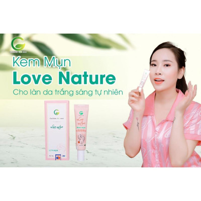 Combo Sữa Rửa Mặt Love Nature 50ML + Tẩy Tế Bào Chết Love Nature 100ML + Kem Mụn Love Nature 15G