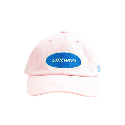 Nón Lưỡi Trai 5THEWAY Hồng aka 5THEWAY /oval/ Unstructure Washed Dad Cap in CRYSTAL ROSE