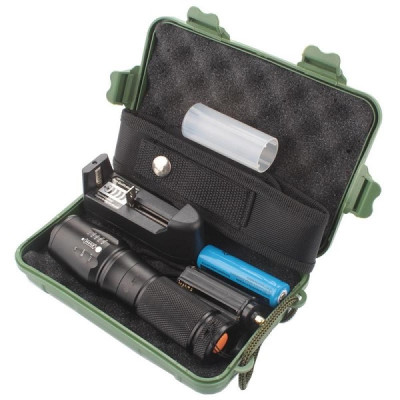 Đèn Pin Mini Siêu Sáng Chống Nước XML-T6 dododios - Chính Hãng