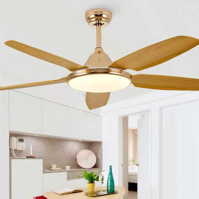 Quạt Trần Đèn Simple Lõi Đồng 6 Cấp Độ Gió, Có Điều Khiển Từ Xa, 2 Chiều Hút Ẩm, 3 Chế Độ Ánh Sáng 