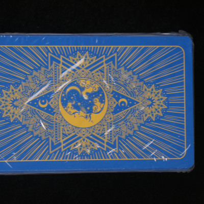 Bài  god foild tarot xanh dương