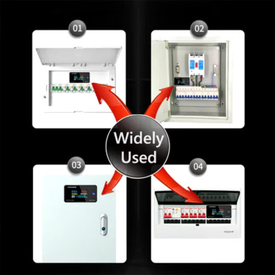 Thiết Bị Công Tơ Điện Tử 6 Trong 1 Đo Công Suất, Cường Độ, Điện Áp AC 50~300V, 100A/10A