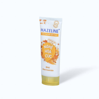 Sữa Rửa Mặt HAZELINE Giúp Giảm Mụn Nghệ Hoa Cúc (Tuýp 100g)