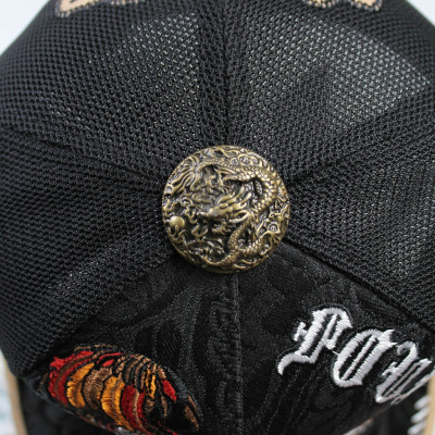 Nón nam, mũ lưỡi trai Song kê phối vải jeans form đẹp thời trang đường phố