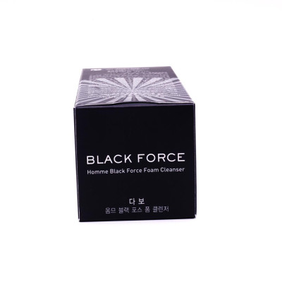 Sữa Rửa Mặt Sáng Da Ngừa Mụn Kháng Khuẩn Cho Nam Hàn Quốc Dabo Black Force(120ml) – Hàng Chính Hãng